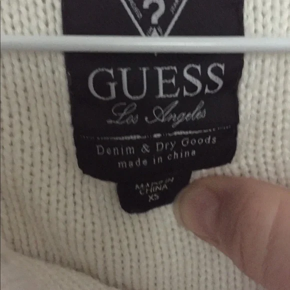 Guess Women's Cream Sweater - Picture 3 of 6